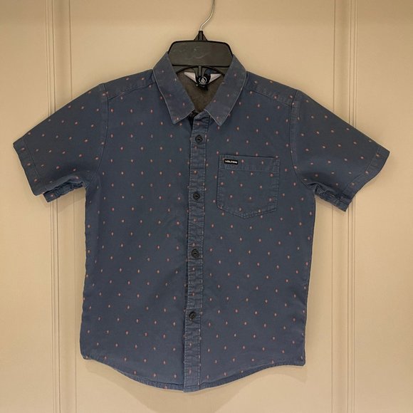 Boys Micro Dot Button up - Picture 1 of 1